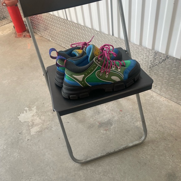 Gucci flash trek men's size 9.5 - Picture 2 of 6